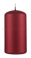 Donau HOME Świeca słupek Standard Lakier, 60x115mm, czerwony metaliczny mat - 2