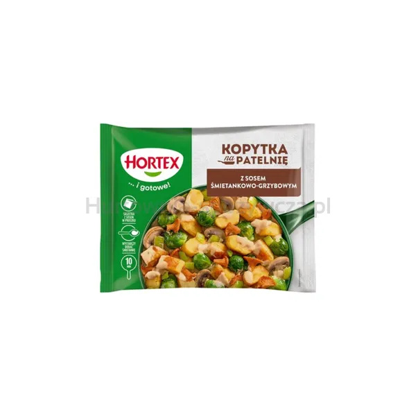 Hortex Kopytka Na Patelnię Z Sosem Śmietankowo-Grzybowym 400G