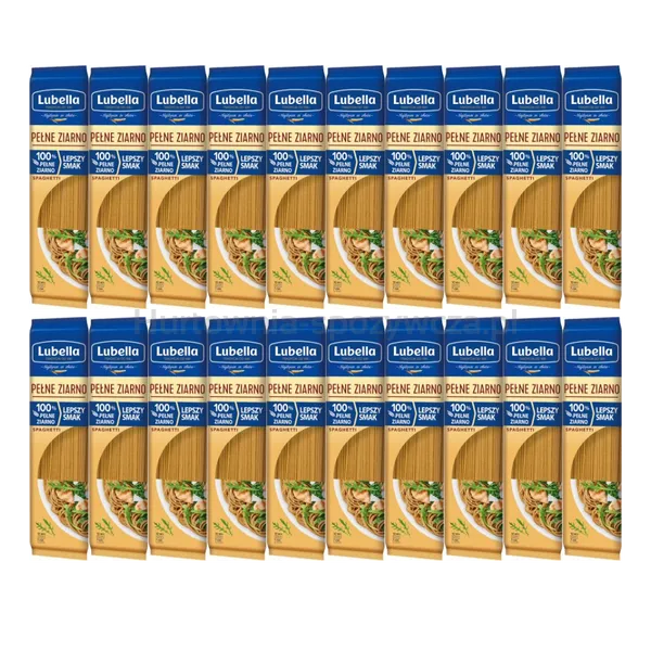 Lubella Makaron Pełne Ziarno Spaghetti 400 G 