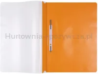 Skoroszyt Office Products, Pp, A4, Miękki, 100/170Mikr., Wpinany, Pomarańczowy - 2