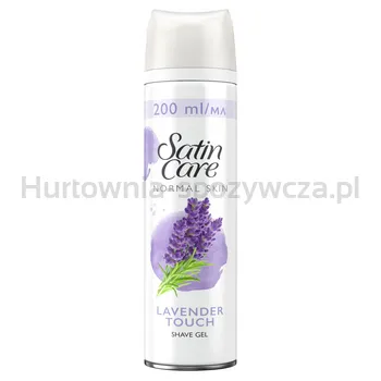 Satin Care Lavender Touch Żel Do Golenia Do Skóry Normalnej 200 Ml
