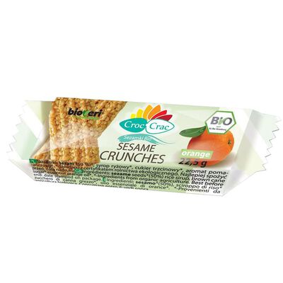 Sezamki Pomarańczowe Bio 22,5 G - Croc-Crac (Bioveri) [BIO]