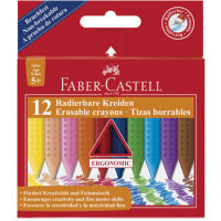 kredki grip trójkątne 12-kolorów faber castell