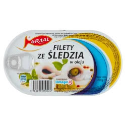 Graal Filety Ze Śledzia W Oleju 170G