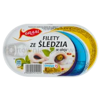 Graal Filety Ze Śledzia W Oleju 170G