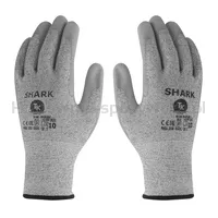 Rękawice TK SHARK, antyprzecięciowe, rozm. 11, szare - 2