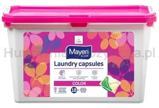 Kapsułki do prania color all-care 3w1 18szt