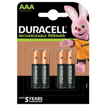 Duracell Akumulatorki Recharge typ AAA 900 mAh  4szt.