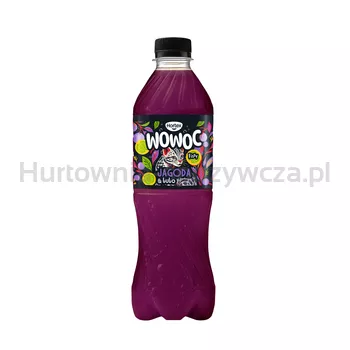 Hortex Wowoc napój gazowany jagoda&amp lulo butelka 500ml kaucja