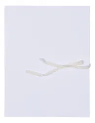 Teczka archiwizacyjna wiązana OFFICE PRODUCTS Budget Pro, 50mm, karton, biała wewn., A4, 250gsm, 3-skrz., biała