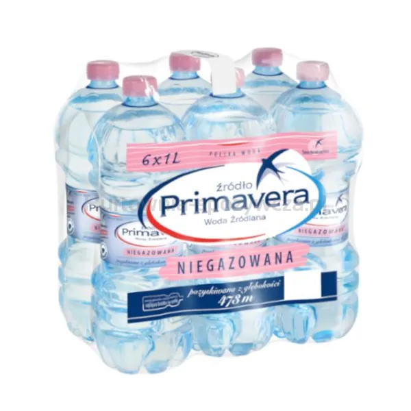 Woda Primavera Źródlana niegazowana pet 1l