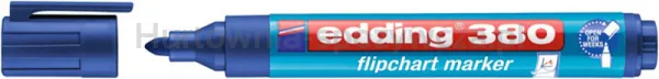 Edding Marker do flipchartów e-380 1,5-3mm, niebieski 