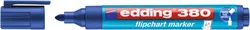 Edding Marker do flipchartów e-380 1,5-3mm, niebieski 