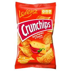 Crunchips Spicy Paprika&Amp;Cheese 130G
