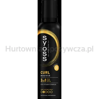 Syoss Curl Mousse Pianka do włosów 250 ml
