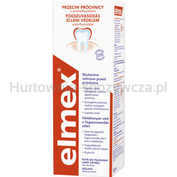 Elmex Płyn Do Płukania Jamy Ustnej Przeciw Próchnicy 400 Ml