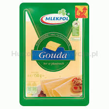 Mlekpol Ser Gouda Plastry 150G