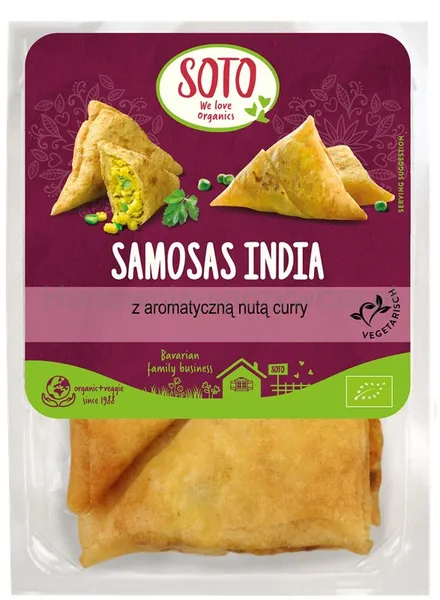 Samosy Wegetariańskie Bio 250 G