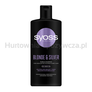 Szampon Syoss Blonde;Silver 440 ml