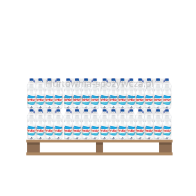 Woda Arctic Mineralna niegazowana 0,5L<br>(Półpaleta 684 szt.)