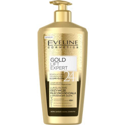 Eveline Gold Lift Expert Luksusowe Mleczko Do Ciała Z Drobinkami Złota 350 Ml