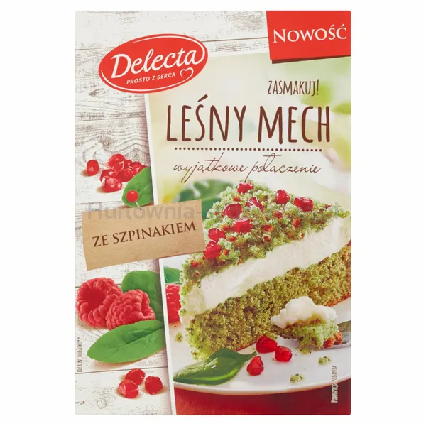 Delecta Ciasto Leśny Mech 410G