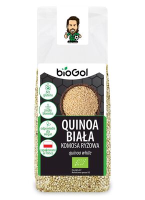 Quinoa Biała (Komosa Ryżowa) Bezglutenowa Bio 250 G - Biogol [BIO]