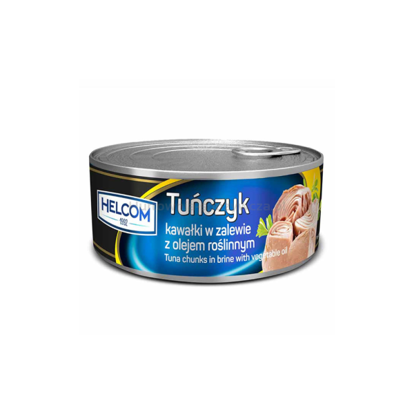 Tunczyk Kawalki W Oleju Helcom 170 G