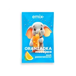 Oranżadka musująca smak pomarańczowy emix 16g
