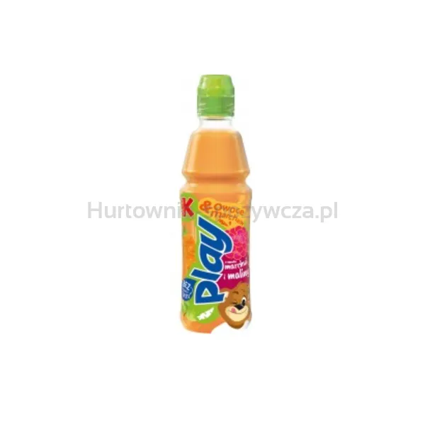 Kubuś Play! Napój Z Marchwi I Owoców Marchew Malina Jabłko 400 Ml SK