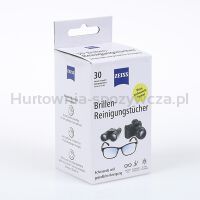Chusteczki do czyszczenia okularów i wyświetlaczy ZEISS, 30 szt., białe - 2