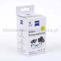 Chusteczki do czyszczenia okularów i wyświetlaczy ZEISS, 30 szt., białe - 2
