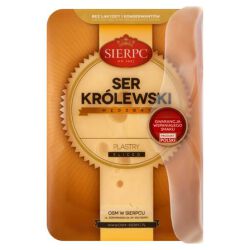 Sierpc Ser Królewski Wędzony Plastry 135G