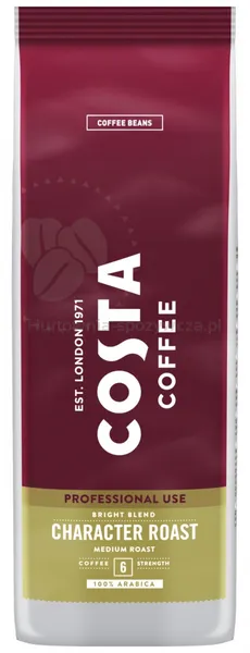 Costa Coffee Kawa Ziarnista Pro Bright Blend 1kg
