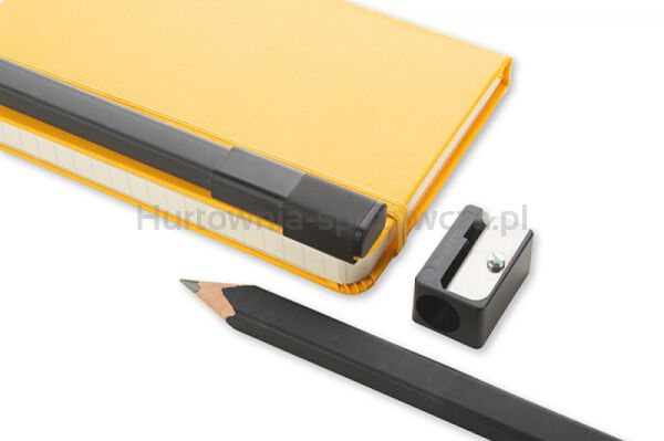 Zestaw MOLESKINE 2 ołówki czarne z drzewa cedrowego 2B i temperówka - 2
