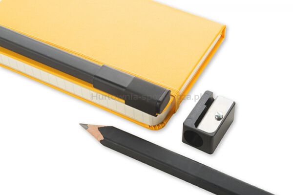 Zestaw MOLESKINE 2 ołówki czarne z drzewa cedrowego 2B i temperówka - 2