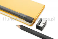 Zestaw MOLESKINE 2 ołówki czarne z drzewa cedrowego 2B i temperówka - 2