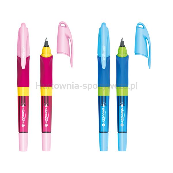 Pióro kulkowe KEYROAD SMOOZZY Writer, 0,7mm, pakowane na displayu, mix kolorów - 2