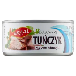 Graal Tuńczyk Kawałki W Sosie Własnym 170 G