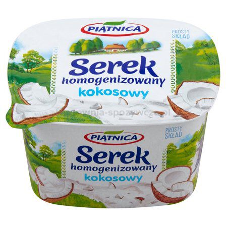 Piątnica Serek Homogenizowany Kokosowy 150G