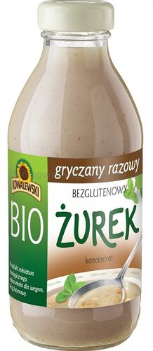 Żurek gryczany razowy koncentrat BEZGL BIO 320 ml