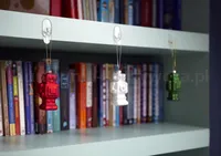 Haki wielokrotnego użytku COMMAND™ (17092CLR PL), małe, 2 szt., transparentne - 2