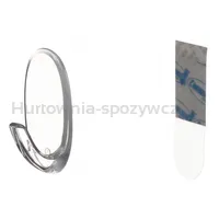 Haki wielokrotnego użytku COMMAND™ (17092CLR PL), małe, 2 szt., transparentne - 3