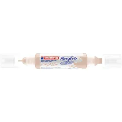 Marker akrylowy 3D e-5400 EDDING, podwójny, 2-3 mm, 5-10 mm, ciepły beżowy