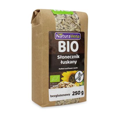 Naturavena Bio Słonecznik Łuskany Bezglutenowy Bio 250 G [BIO]