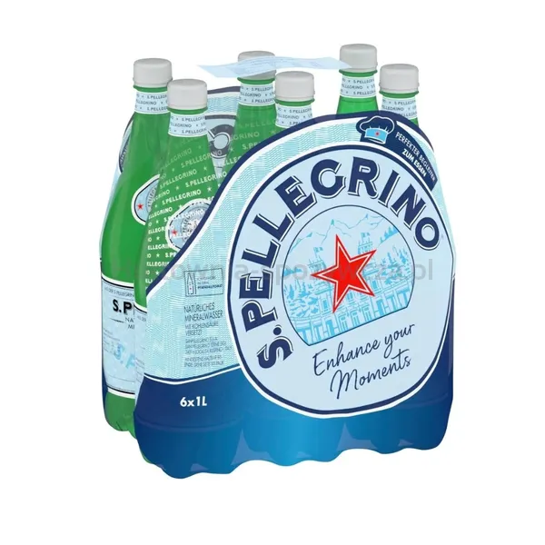 Woda S.Pellegrino Gazowana 1 L