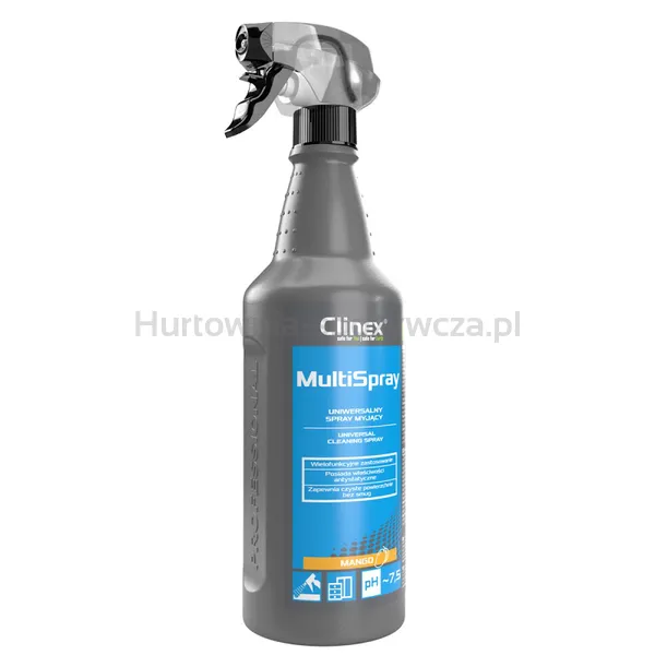 Uniwersalny Spray Clinex Multi Spray, Myjący, Mango, 1L