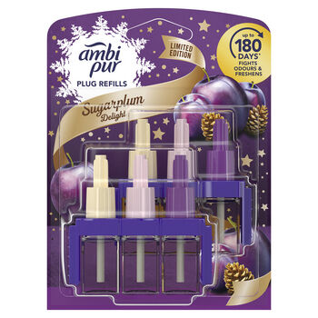 Ambi Pur Sugarplum Delight 3Volution Wkłady wymienne do odświeżacza powietrza 2 x 20 ml