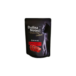 Dolina Noteci Premium Mokra karma dla kotów sterylizowanych danie z wołowiny 85g