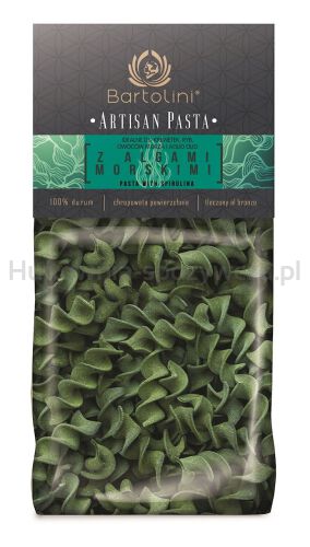 Makaron (Semolinowy Z Algami Morskimi) Świderki 300 G - Bartolini (Artisan Pasta) [BIO]